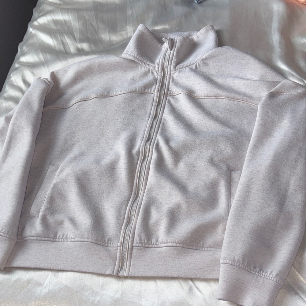 Yogalicious Women's Utility Jacket in Light Cream